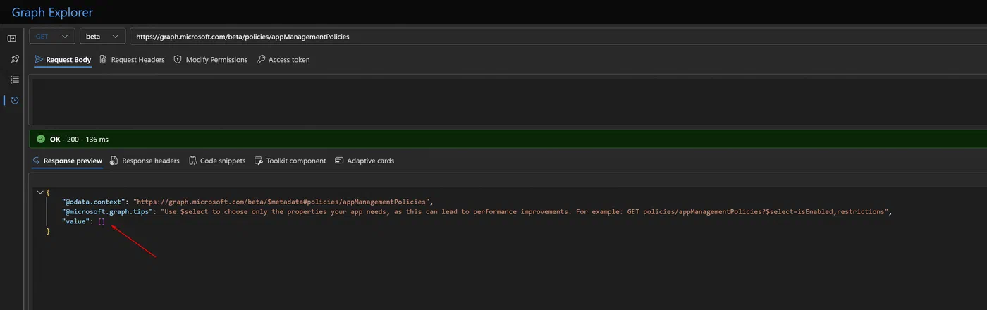 Screenshot showing Entra application policies for secrets and certificates (step 7)