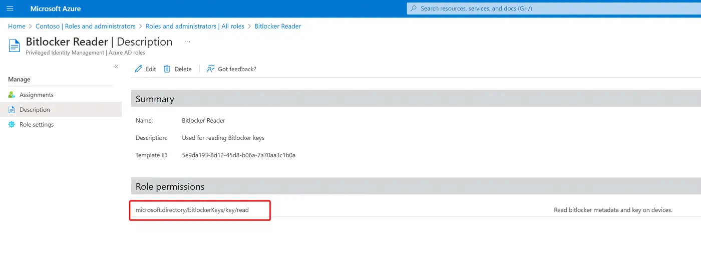 Screenshot related to Delegation