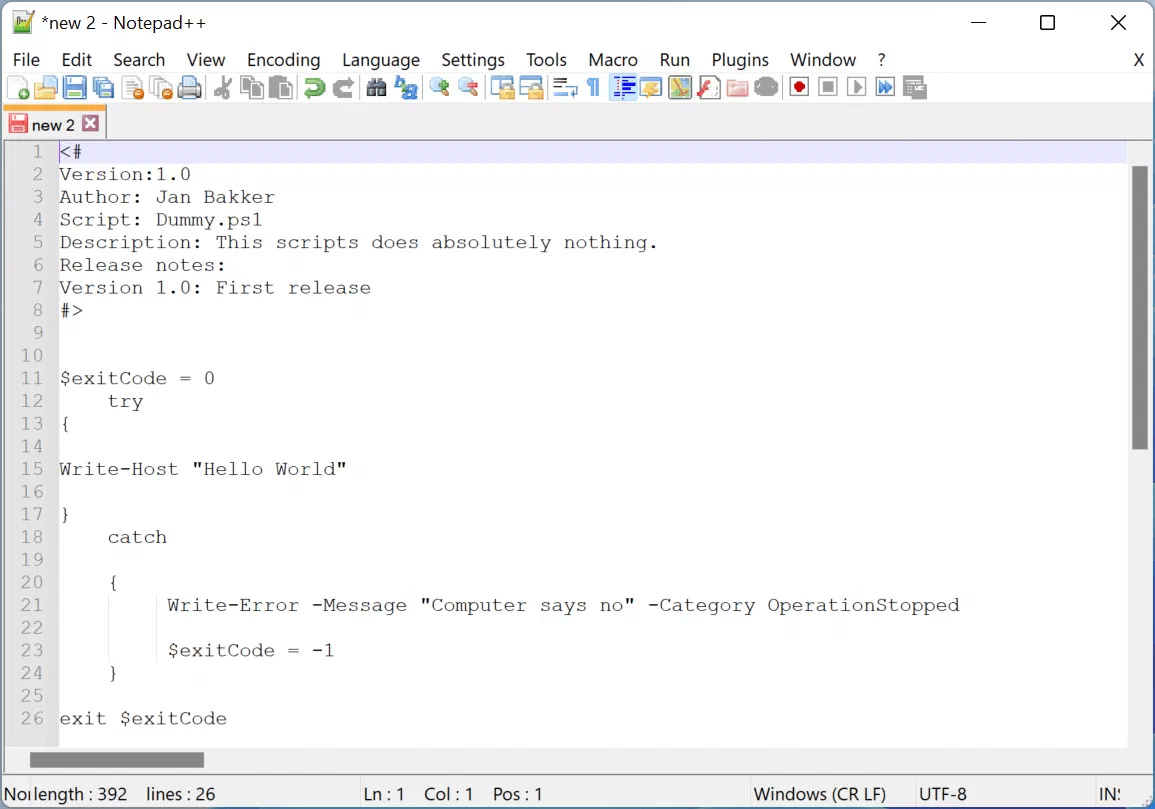 Decoded PowerShell script content displayed as readable text