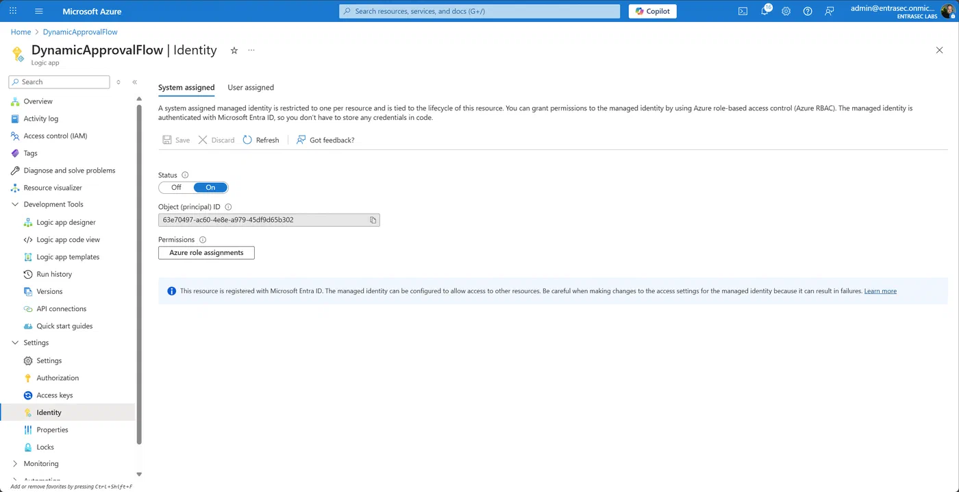Screenshot 7 from Dynamic approval in Entra ID access packages using custom extensions