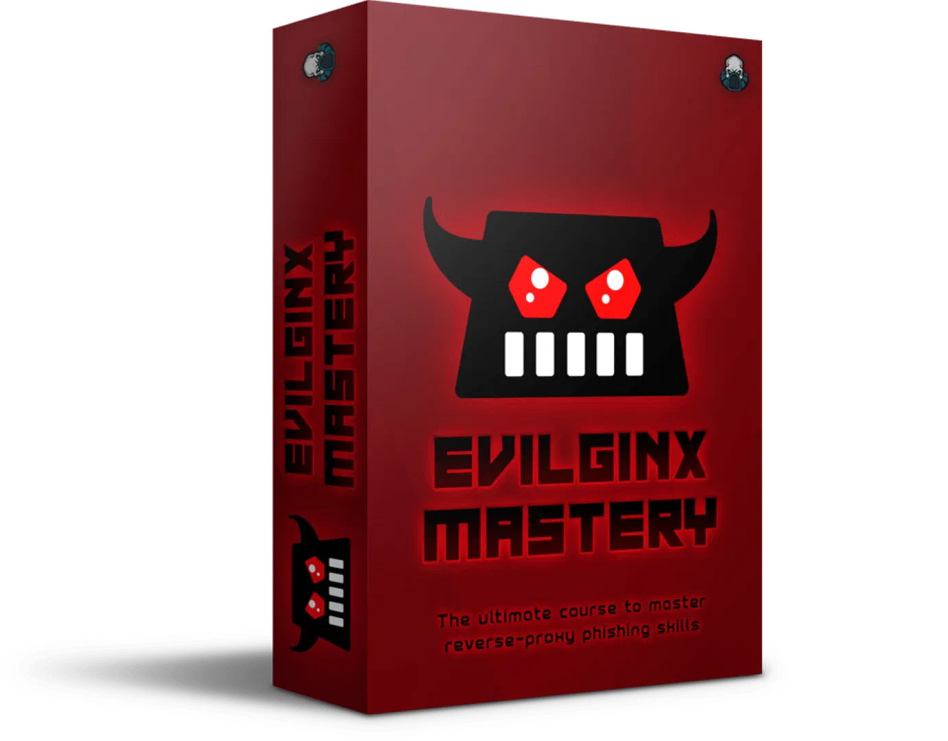 Evilginx Mastery course page describing advanced phishing framework training