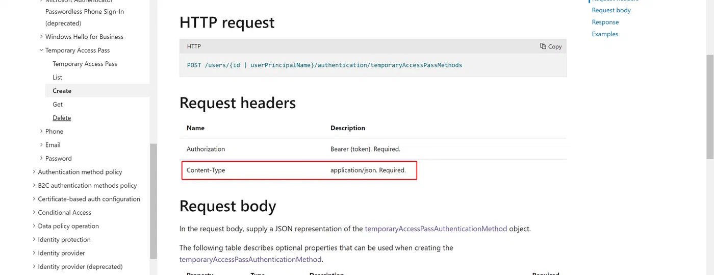 Custom connector definition screen showing available HTTP request headers