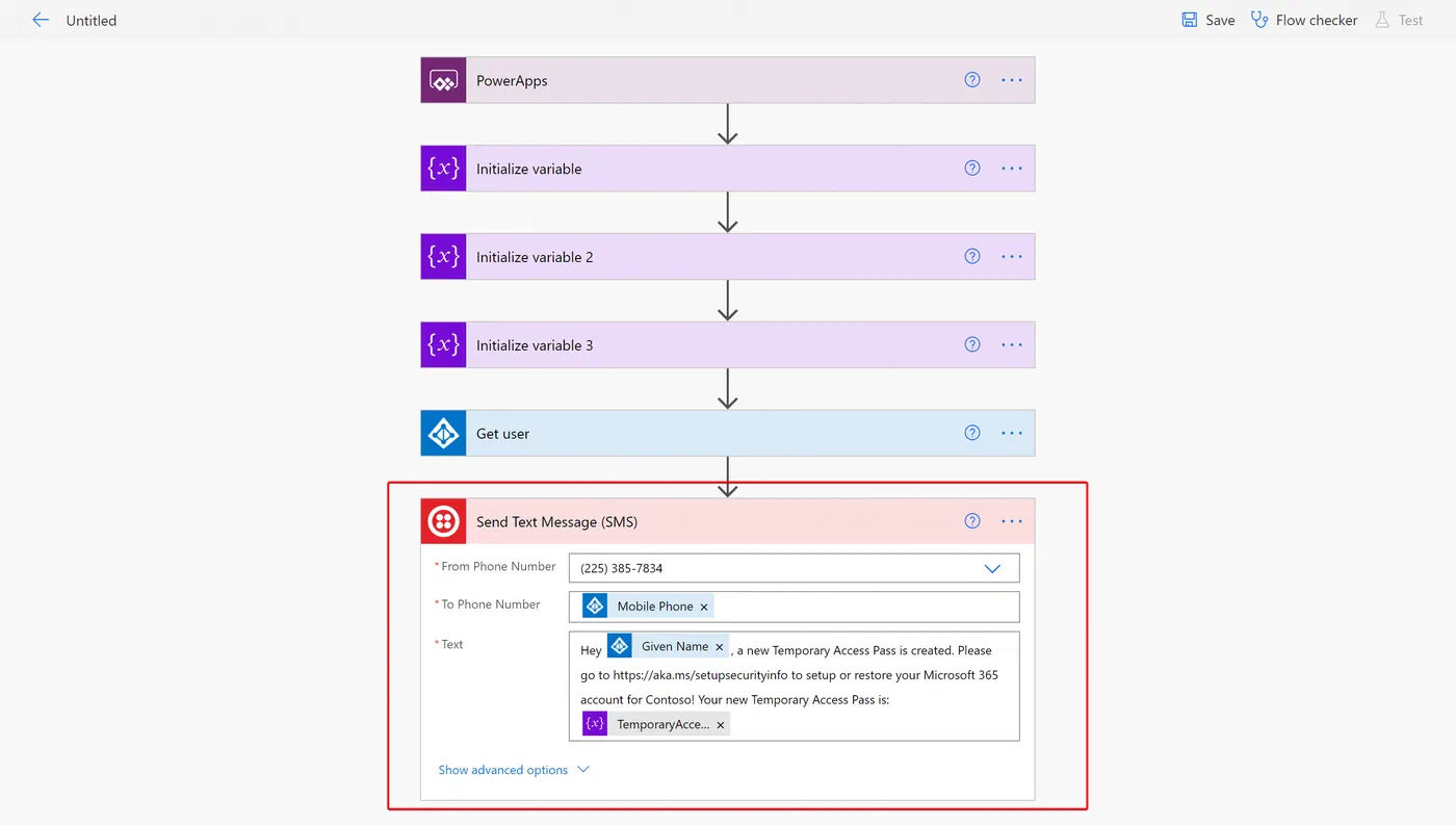 Temporary Access Pass Manager Power Apps app ready for use