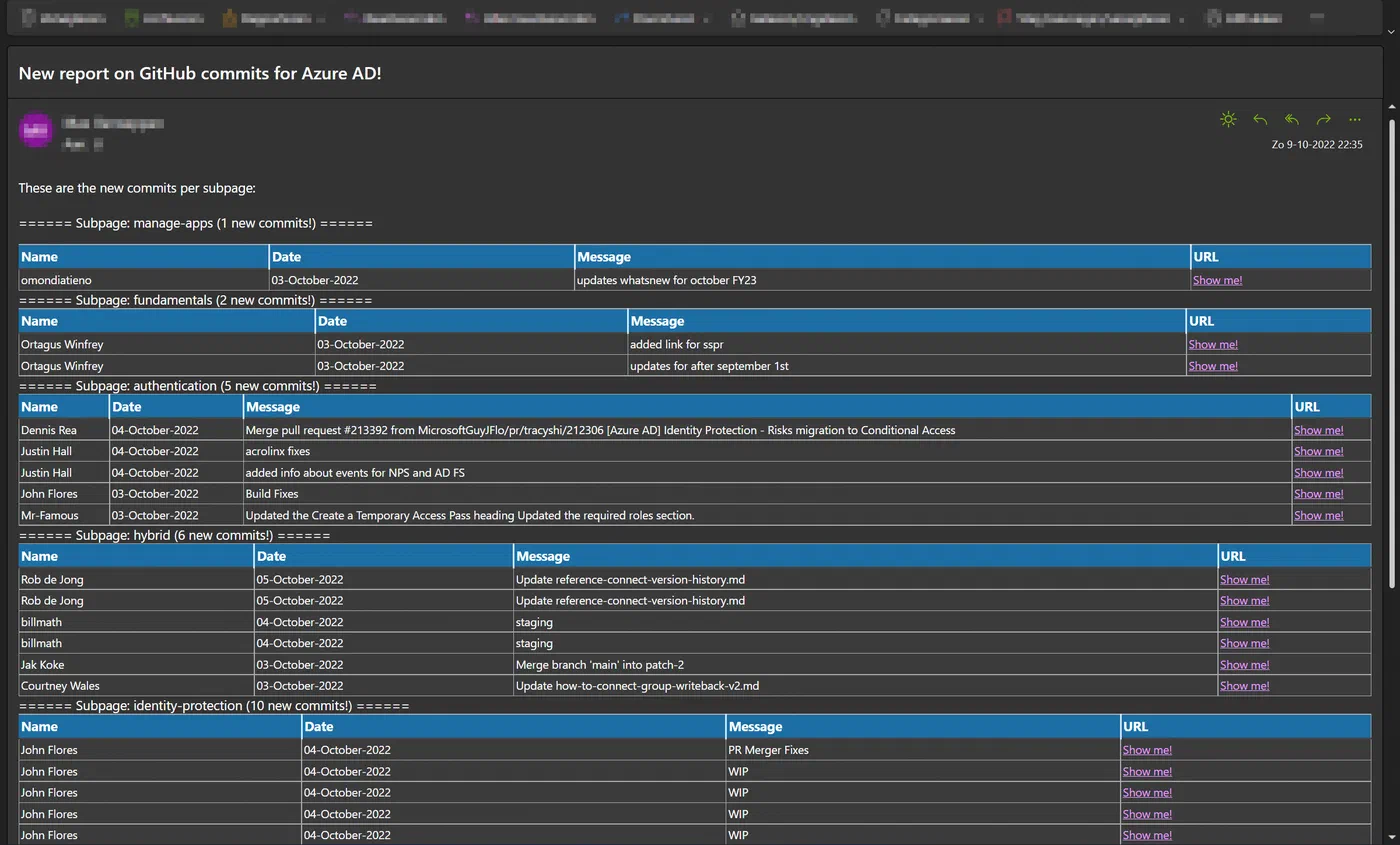 Screenshot related to The end result