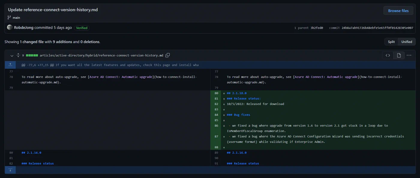 Screenshot related to The end result
