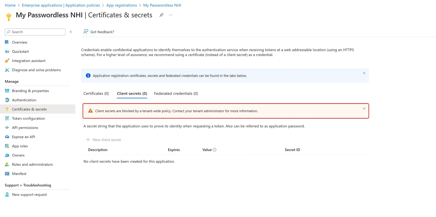 Screenshot 5 from No, your NHIs can’t use passwords either!