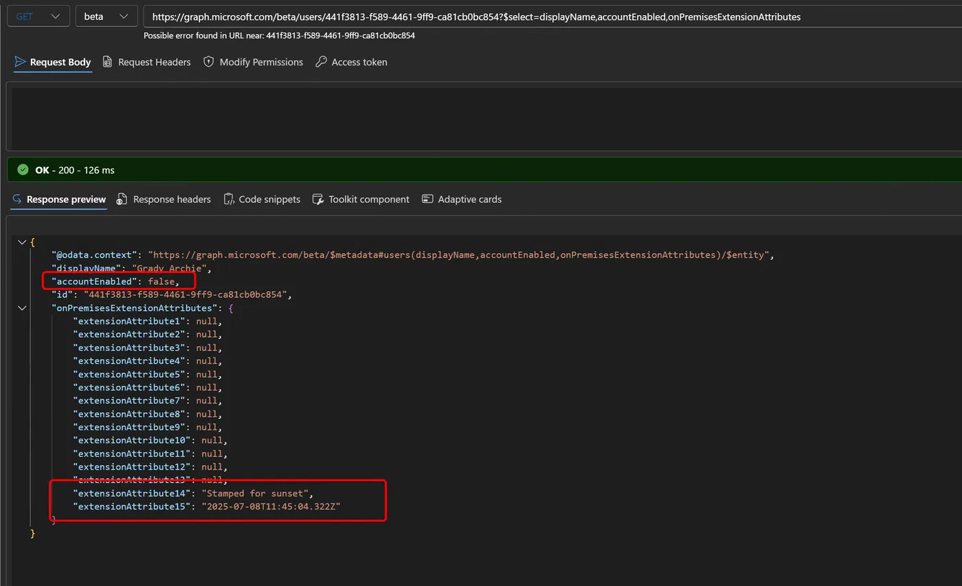 Screenshot 13 from Poor man’s IGA: Monitor and clean up stale guest accounts