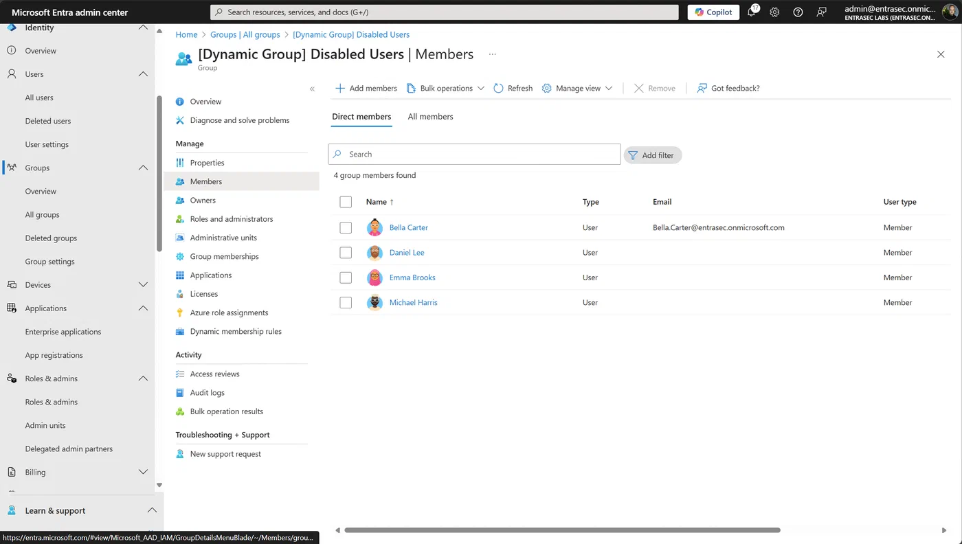 Screenshot 14 from Poor man’s IGA: Revoke all refresh tokens for user