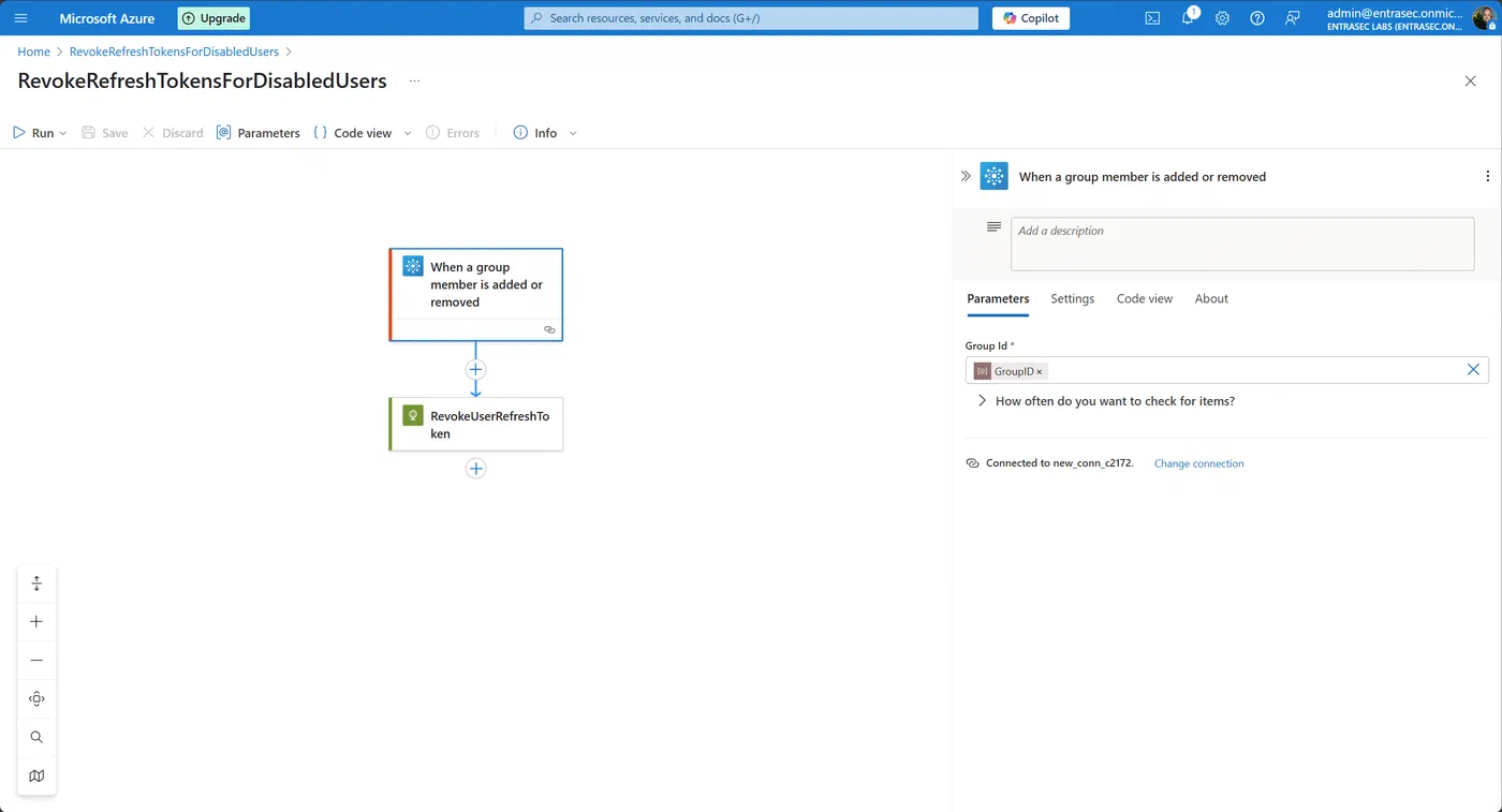 Screenshot 9 from Poor man’s IGA: Revoke all refresh tokens for user