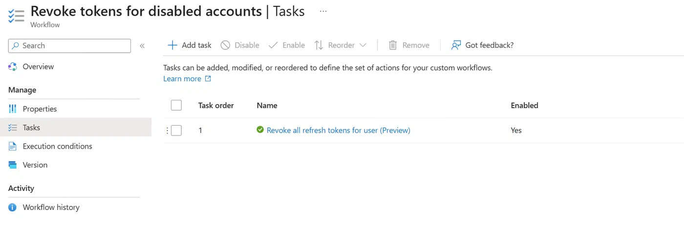 Screenshot 1 from Poor man’s IGA: Revoke all refresh tokens for user