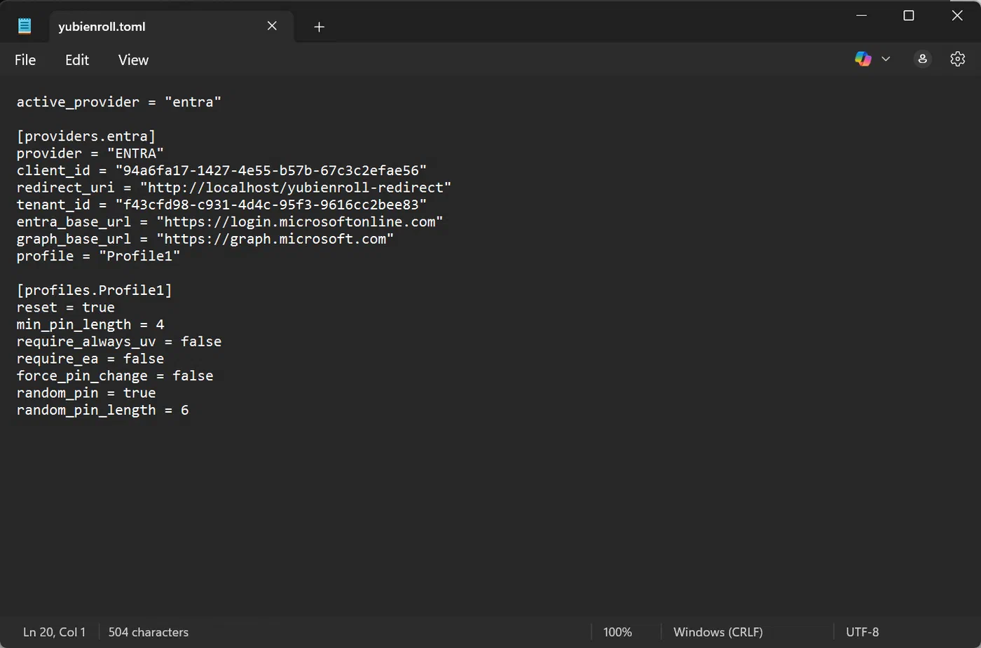 Screenshot 5 from Register Yubikeys on behalf of your users with YubiEnroll