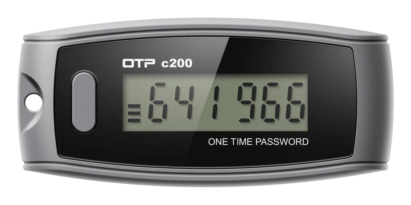 Six-digit hardware OATH token used to generate sign-in codes