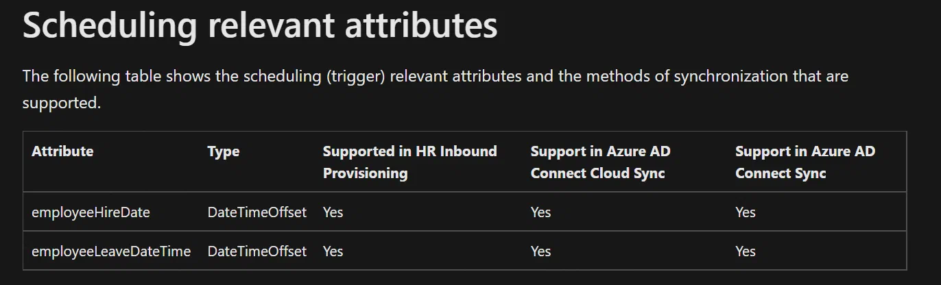 Screenshot related to Synchronize attributes for Lifecycle workflows - Azure AD Connect Sync