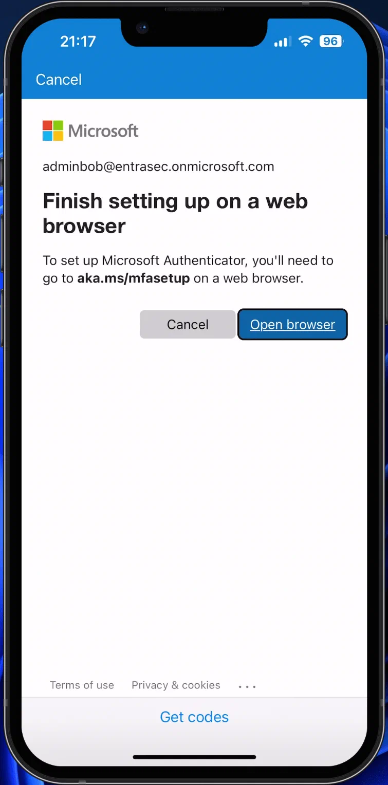 1Password screenshot