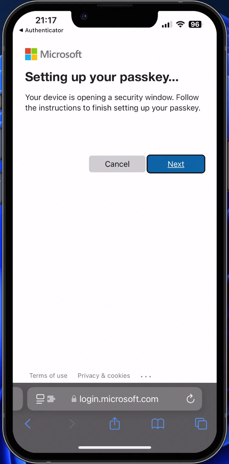 1Password screenshot