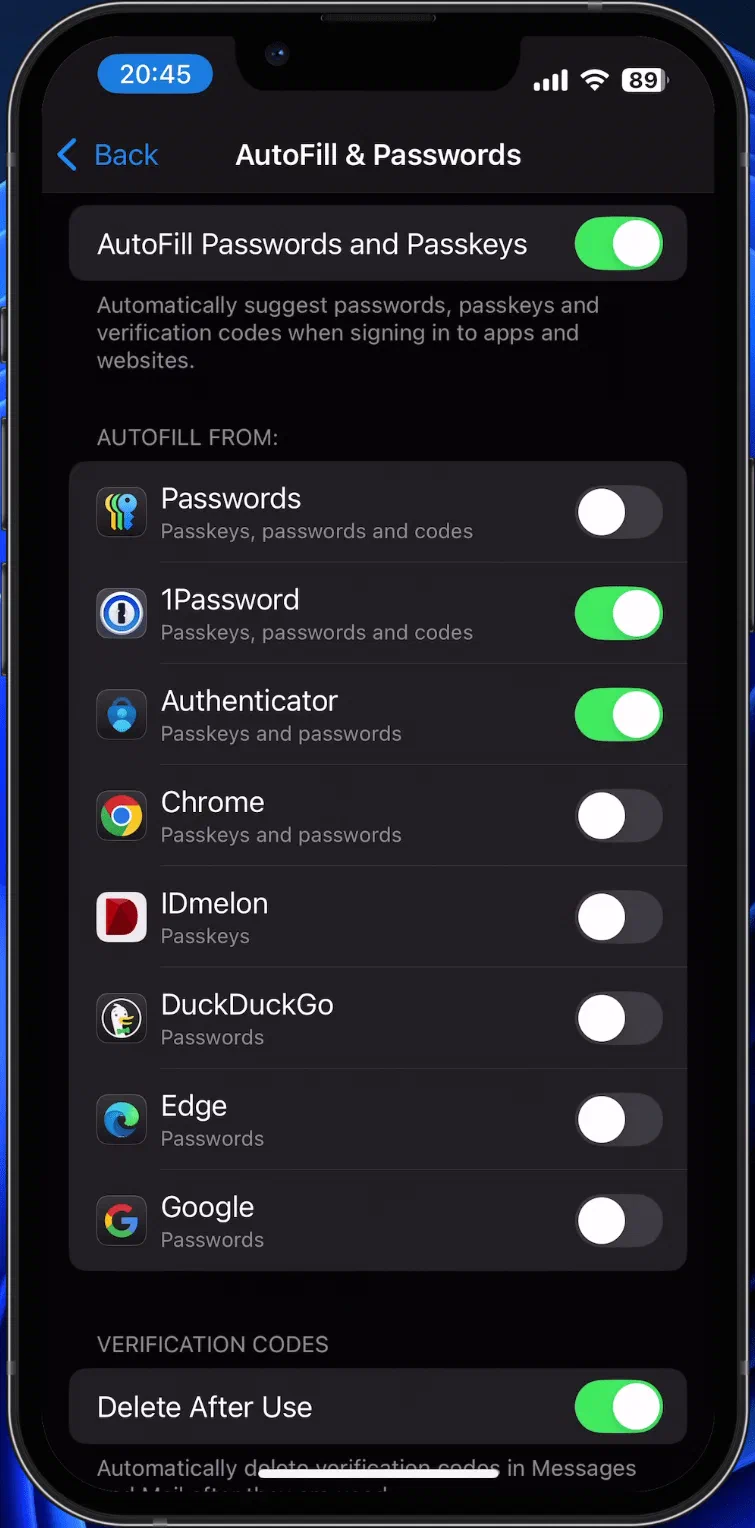 Screenshot 6 from Things you should know before rolling out device-bound passkeys in Microsoft Authenticator App