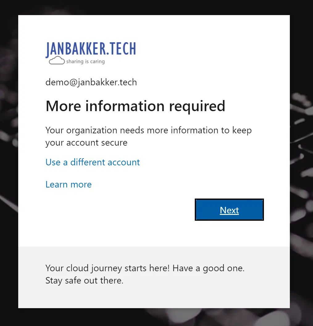 Combined registration policy settings